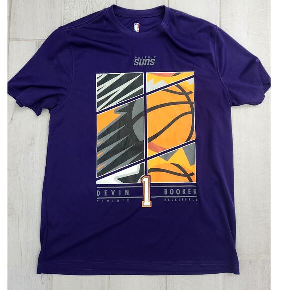 NBA Devin Booker Phoenix Suns Jersey Performance Men's Large Shirt Basketball L - Picture 2 of 8